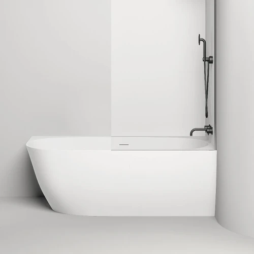Ванна из искусственного камня Salini Sofia Corner Right 170х85 102524M Белая матовая