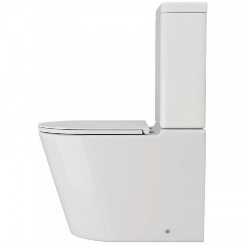 Унитаз компакт WellWant Aura WWUN2114W цвет Белый с сиденьем Микролифт