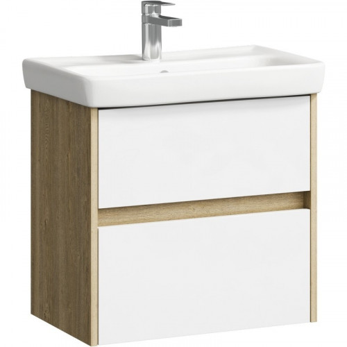 Тумба под раковину Aqwella Сити Т6м/DB 60 CI0106DB Дуб балтийский МДФ / ЛДСП