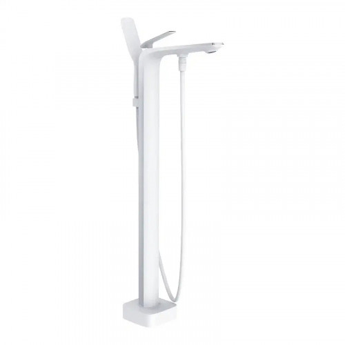 Смеситель для ванны Rose R1322F цвет Белый Хром