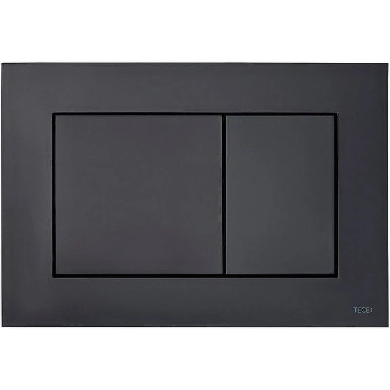 Унитаз с инсталляцией Ceramicanova Vogue CN4008T + Tece Now 9400414 с сиденьем Микролифт и Черной матовой клавишей смыва