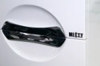 Шкаф пенал Misty Орхидея 35 R П-Жас05035-011БкП с бельевой корзиной Белый