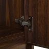Шкаф пенал Art&Max Family M 40 Family-M-1500-2A-SO-BO подвесной цвет Дуб бурбон