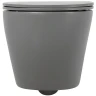 Унитаз BelBagno Colorato BB062CHR-GR/BB062SC-GR подвесной Серый матовый с сиденьем Микролифт фаянс подвесной
