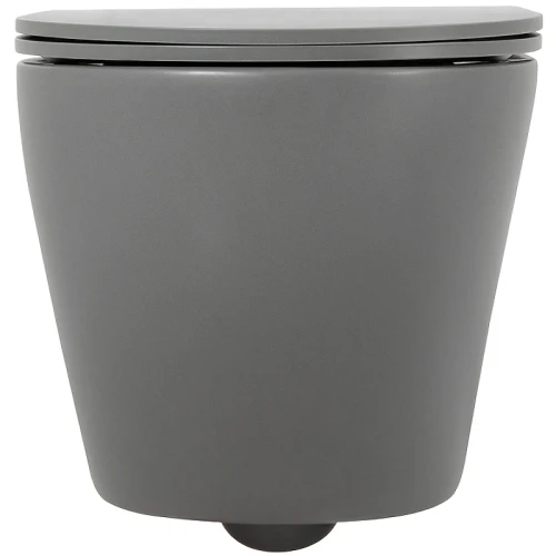 Унитаз BelBagno Colorato BB062CHR-GR/BB062SC-GR подвесной Серый матовый с сиденьем Микролифт фаянс подвесной