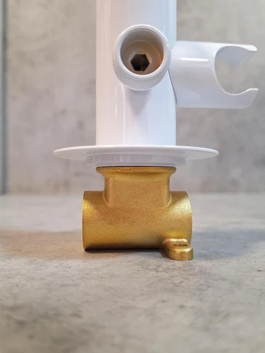 Гигиенический душ со смесителем AltroBagno Modern 060125 Wt цвет Белый