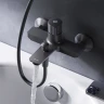 Смеситель для ванны AM.PM X-Joy F85A10522 Черный матовый латунь на стену