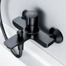 Смеситель для ванны AM.PM X-Joy F85A10522 Черный матовый латунь на стену