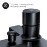 Смеситель для ванны AM.PM X-Joy F85A10522 Черный матовый латунь на стену