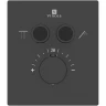 Смеситель для душа Vincea VSCV-321T-MMB с термостатом Черный матовый латунь встраиваемый
