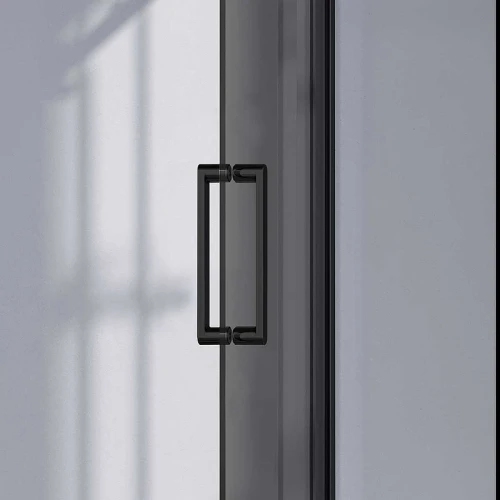 Душевой уголок Vincea Como-N 140x90 VSR-4CN9014CGB профиль Черный стекло тонированное