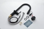 Смеситель для кухни Knotlor Inspiration KN-100/BL цвет Черный матовый