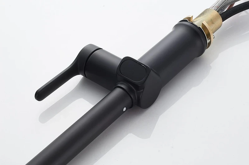 Смеситель для кухни Knotlor Inspiration KN-100/BL цвет Черный матовый
