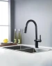 Смеситель для кухни Knotlor Inspiration KN-100/BL цвет Черный матовый