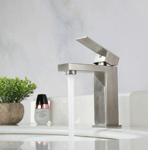 Смеситель для раковины Fashun A51102 цвет Сатин