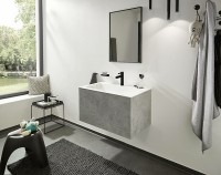 Смеситель для раковины Hansgrohe Finoris 76023670 Черный матовый латунь