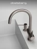 Смеситель для кухни Abelsberg Aera AWF70029BN цвет Титан