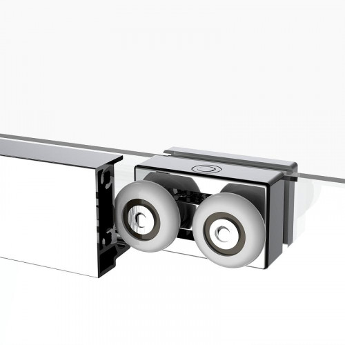 Душевая дверь Black&amp;White Stellar Wind SX715 110 7151000 профиль Хром стекло прозрачное