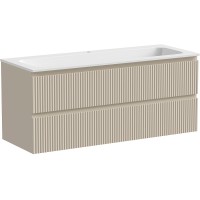 Тумба под раковину Sancos Snob R 120 SNR120CE подвесная Beige Soft МДФ / ЛДСП