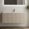 Тумба под раковину Sancos Snob R 120 SNR120CE подвесная Beige Soft МДФ / ЛДСП