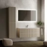 Тумба под раковину Sancos Snob R 120 SNR120CE подвесная Beige Soft МДФ / ЛДСП