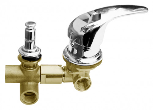 Смеситель для душа Rav Slezak X284 хром встраиваемый