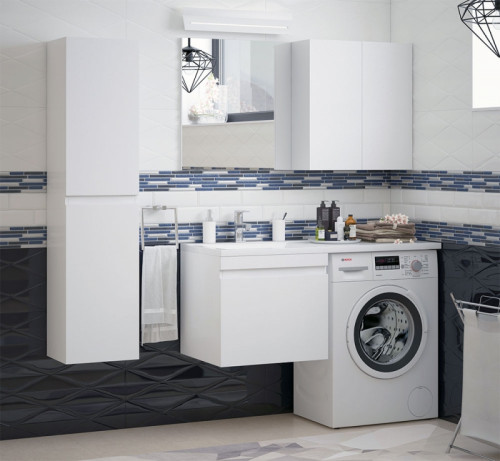 Подвесной шкаф Corozo Альтаир 60 SD-00000502 Белый МДФ / ЛДСП