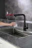 Смеситель для кухни AQUAme Cucina AQM9902MB цвет Черный матовый