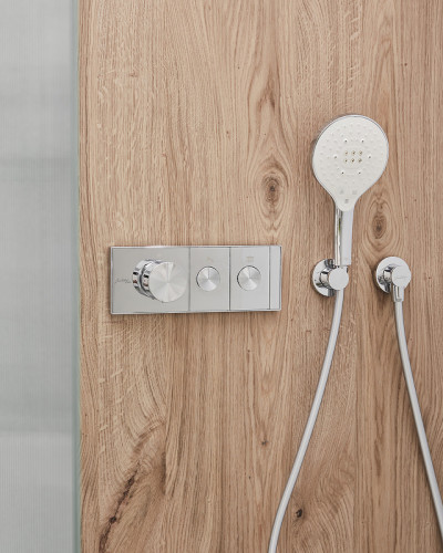 Смеситель для душа Jacob Delafon Grands Boulevards E26346-9-CP с термостатом Хром латунь встраиваемый