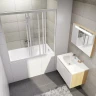 Смеситель для ванны Ravak Classic CL 022.00/150 X070083 Хром латунь на стену