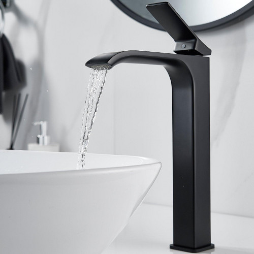 Смеситель для раковины Shevanik S4011H цвет Черный