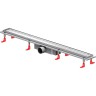 Душевой лоток AM.PM PrimeFlow 90 W02SC-U11-090-04SB с решеткой Хром матовый / под плитку Tile
