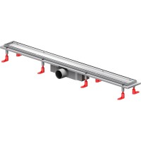 Душевой лоток AM.PM PrimeFlow 90 W02SC-U11-090-04SB с решеткой Хром матовый / под плитку Tile