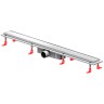 Душевой лоток AM.PM PrimeFlow 90 W02SC-U11-090-04SB с решеткой Хром матовый / под плитку Tile