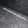Душевой лоток AM.PM PrimeFlow 90 W02SC-U11-090-04SB с решеткой Хром матовый / под плитку Tile