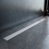 Душевой лоток AM.PM PrimeFlow 90 W02SC-U11-090-04SB с решеткой Хром матовый / под плитку Tile