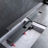 Душевой лоток AM.PM PrimeFlow 90 W02SC-U11-090-04SB с решеткой Хром матовый / под плитку Tile