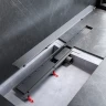 Душевой лоток AM.PM PrimeFlow 90 W02SC-U11-090-04SB с решеткой Хром матовый / под плитку Tile