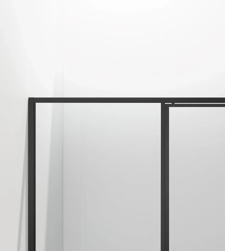 Душевой уголок Vincea Slim 8mm 90х120 VSR-4SLP9012CLB профиль Черный стекло прозрачное