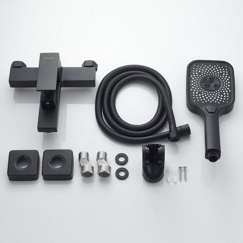 Смеситель для ванны Shevanik S9602H цвет Черный