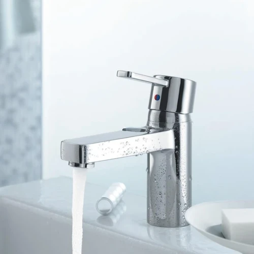 Смеситель для раковины Kludi Zenta 382510575 Хром латунь