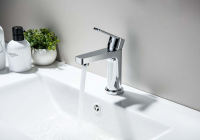 Смеситель для раковины Aquatek Лугано AQ1710CR цвет Хром