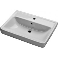 Раковина Dreja Q 60 191638 Белая фаянс полувстраиваемая