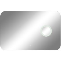 Зеркало Континент Elegant 1200х800 ЗЛП1041 с подсветкой с сенсорным выключателем стекло