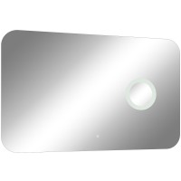 Зеркало Континент Elegant 1200х800 ЗЛП1041 с подсветкой с сенсорным выключателем стекло