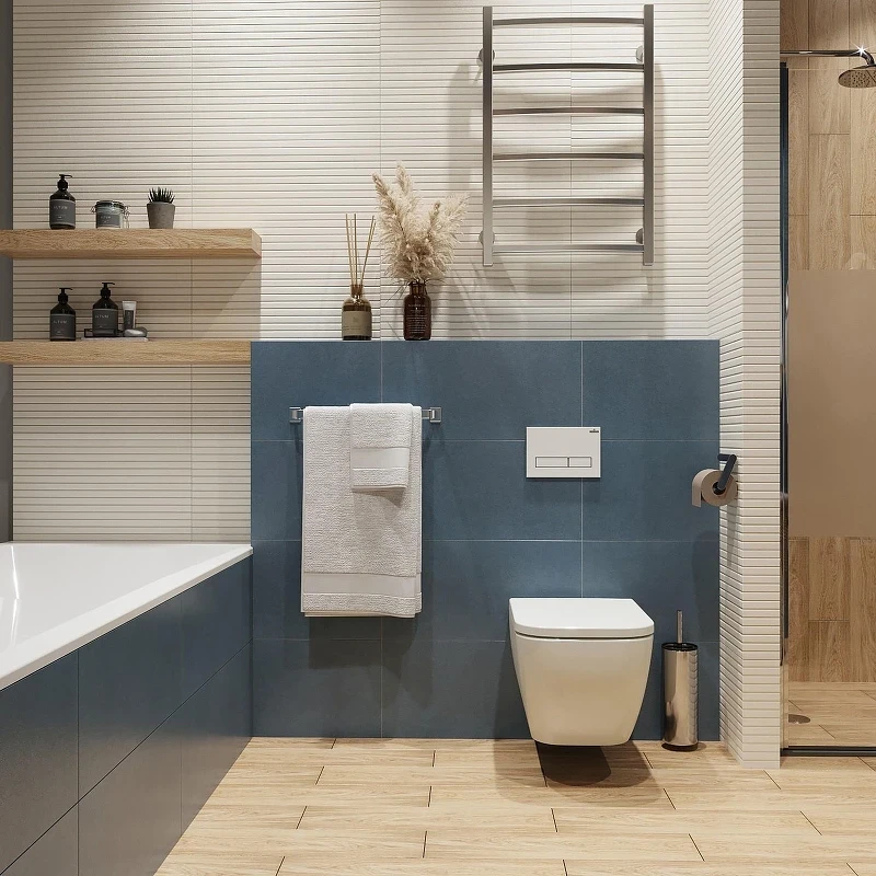 Инсталляция Lavinia Boho RelFix 77020013 для унитаза с клавишей смыва цвет Белый глянцевый