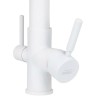 Смеситель для кухни Viko V-5604 Белый матовый