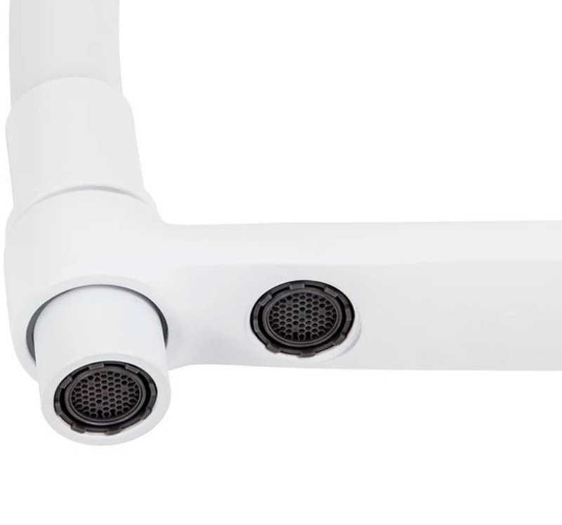 Смеситель для кухни Viko V-5604 Белый матовый