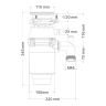 Измельчитель пищевых отходов Fmark FCD-602 475