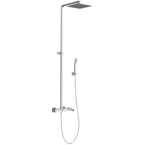 Душевая система BelBagno Arlie ARL-DOCM-CRM Хром латунь на стену